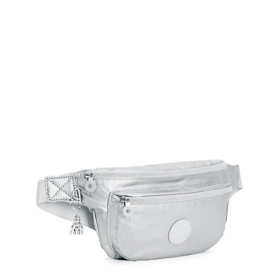 Sacs Kipling Yasemina Extra Large Metallic Taille Pack Argent | FR 1042CT
